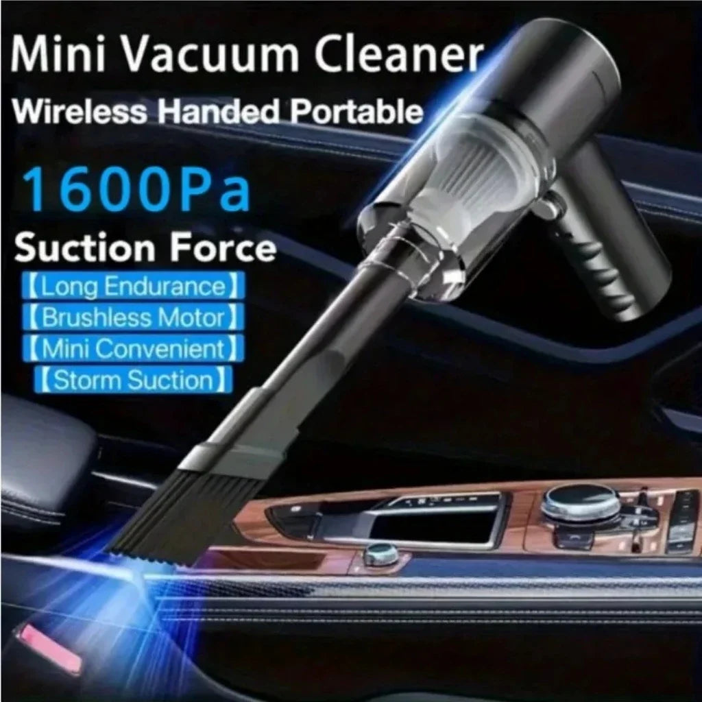 3-in-1 Cordless Mini Car & Home Vacuum