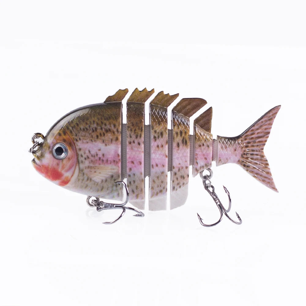 Multi-Jointed Sinking Swimbait Fishing Lure