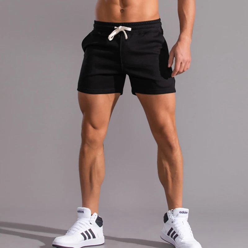 Men's Summer Shorts Casual Cotton Shorts Homme Oversized Basketball Shorts Sport Fitness Shorts Running Sweatpants Male Clothes