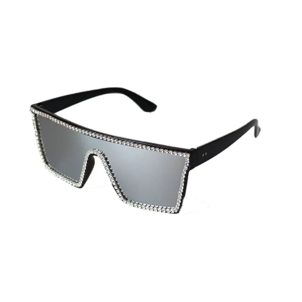 Retro Square Gradient Sunglasses