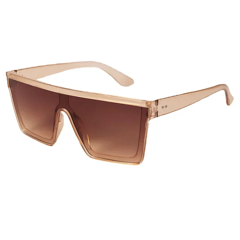 Retro Square Gradient Sunglasses