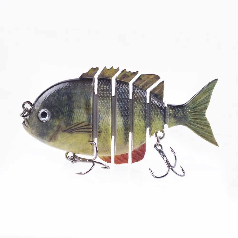 Multi-Jointed Sinking Swimbait Fishing Lure
