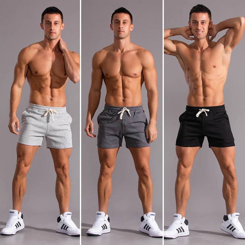Men's Summer Shorts Casual Cotton Shorts Homme Oversized Basketball Shorts Sport Fitness Shorts Running Sweatpants Male Clothes
