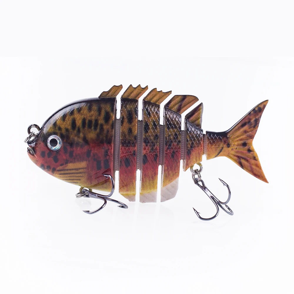 Multi-Jointed Sinking Swimbait Fishing Lure