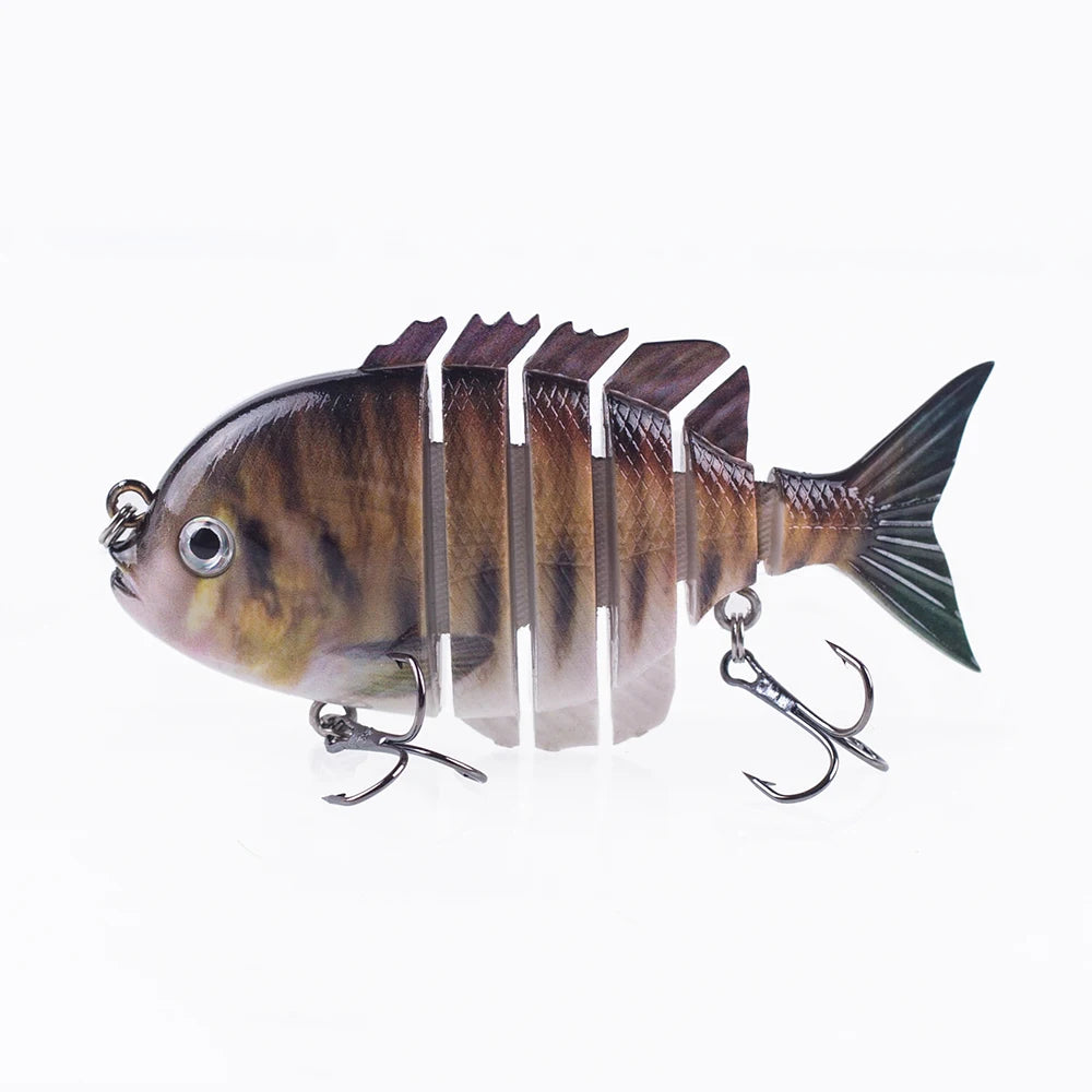 Multi-Jointed Sinking Swimbait Fishing Lure