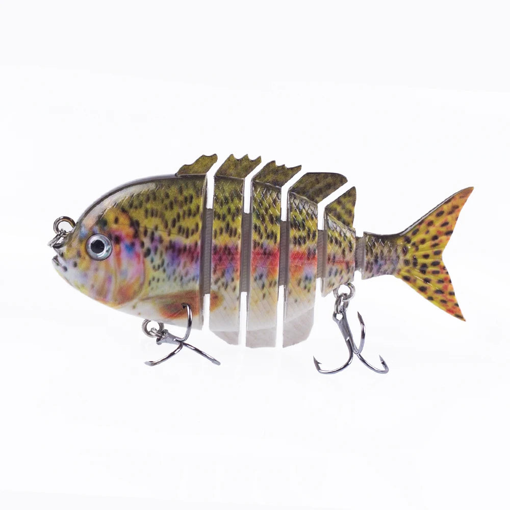 Multi-Jointed Sinking Swimbait Fishing Lure