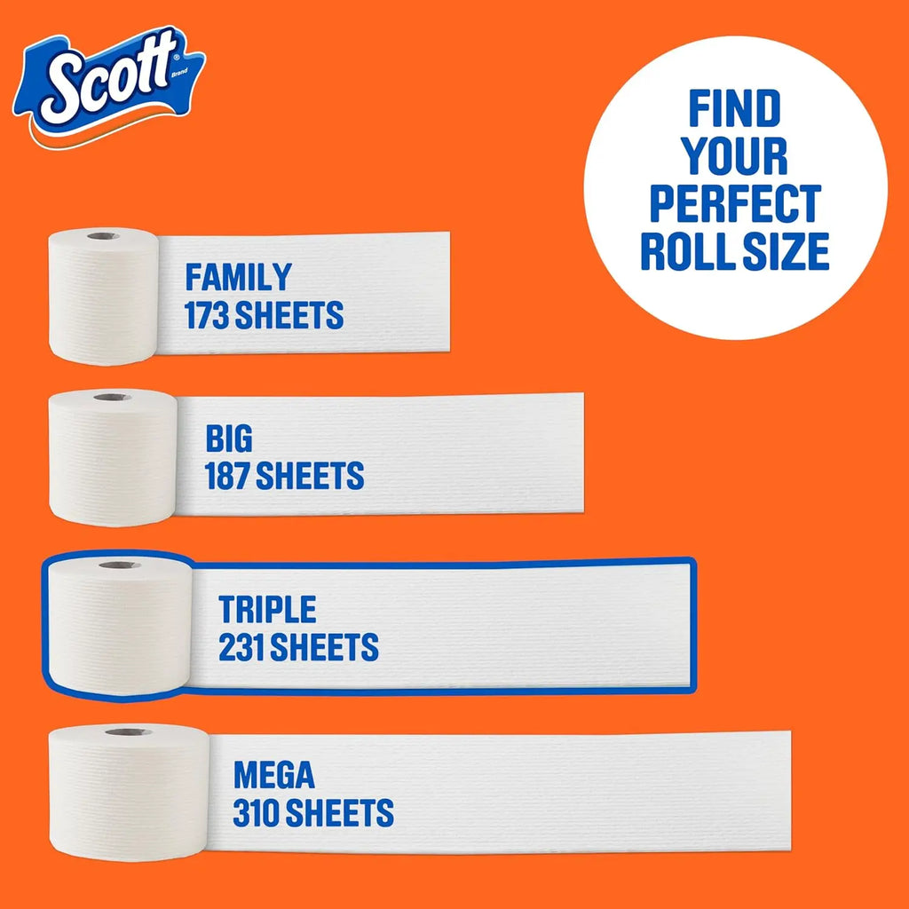 ComfortPlus Septic-Safe Toilet Paper — 12 Triple Rolls
