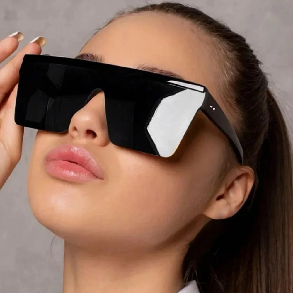 Retro Square Gradient Sunglasses