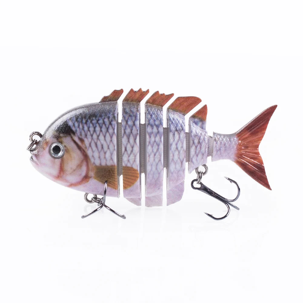 Multi-Jointed Sinking Swimbait Fishing Lure