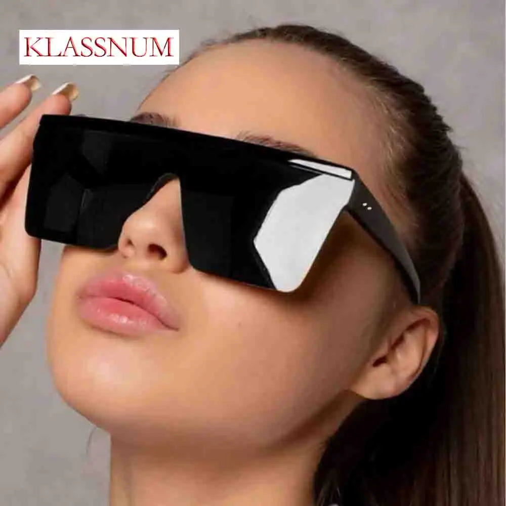 Retro Square Gradient Sunglasses
