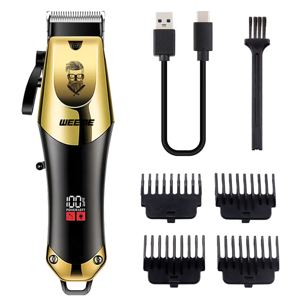 Rechargeable T9 Hair Clipper & Grooming Kit