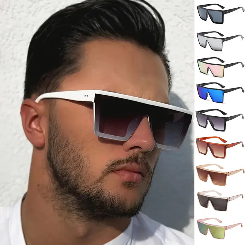 Retro Square Gradient Sunglasses