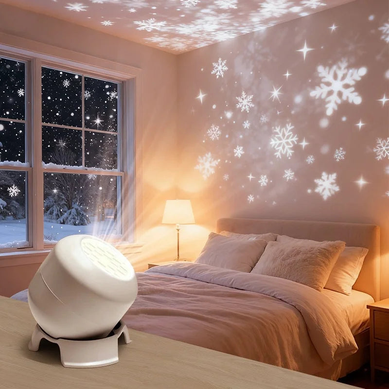 360° Starry Ocean Projection Night Light