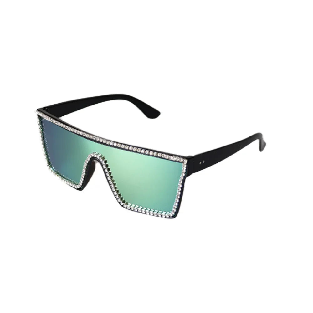 Retro Square Gradient Sunglasses
