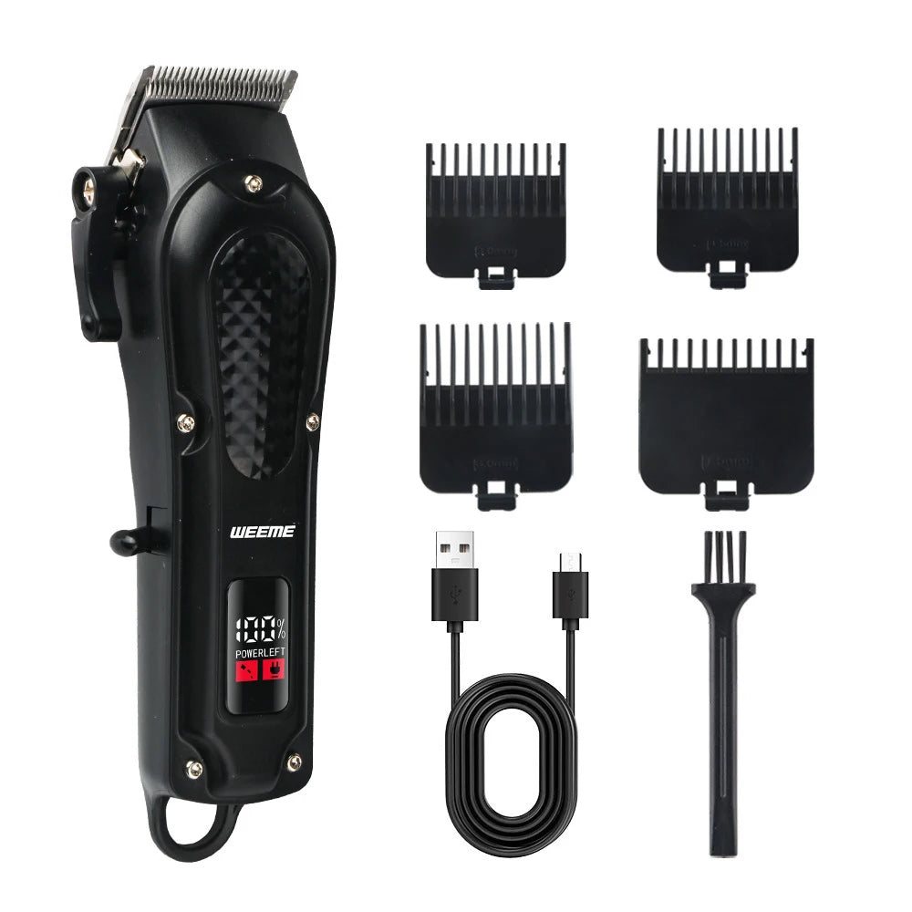 Rechargeable T9 Hair Clipper & Grooming Kit