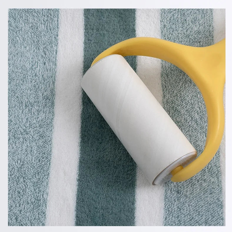 Striped Pattern Towel Set Soft Face Towel Bath Towel Quick Drying Absorbent Towels For Bathroom