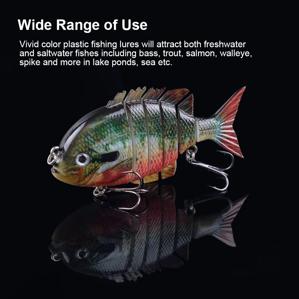 Multi-Jointed Sinking Swimbait Fishing Lure