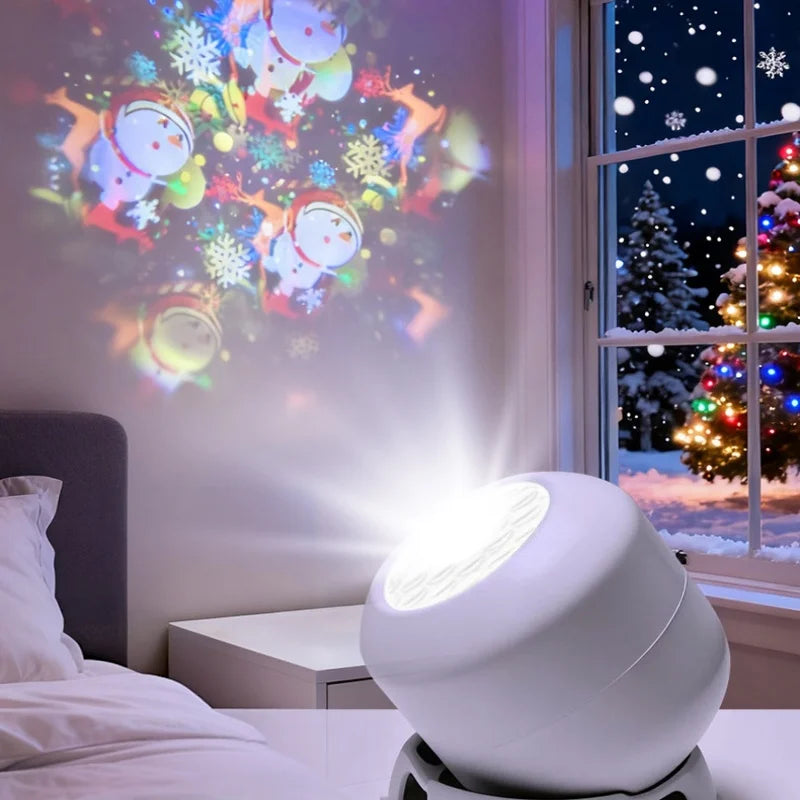 360° Starry Ocean Projection Night Light
