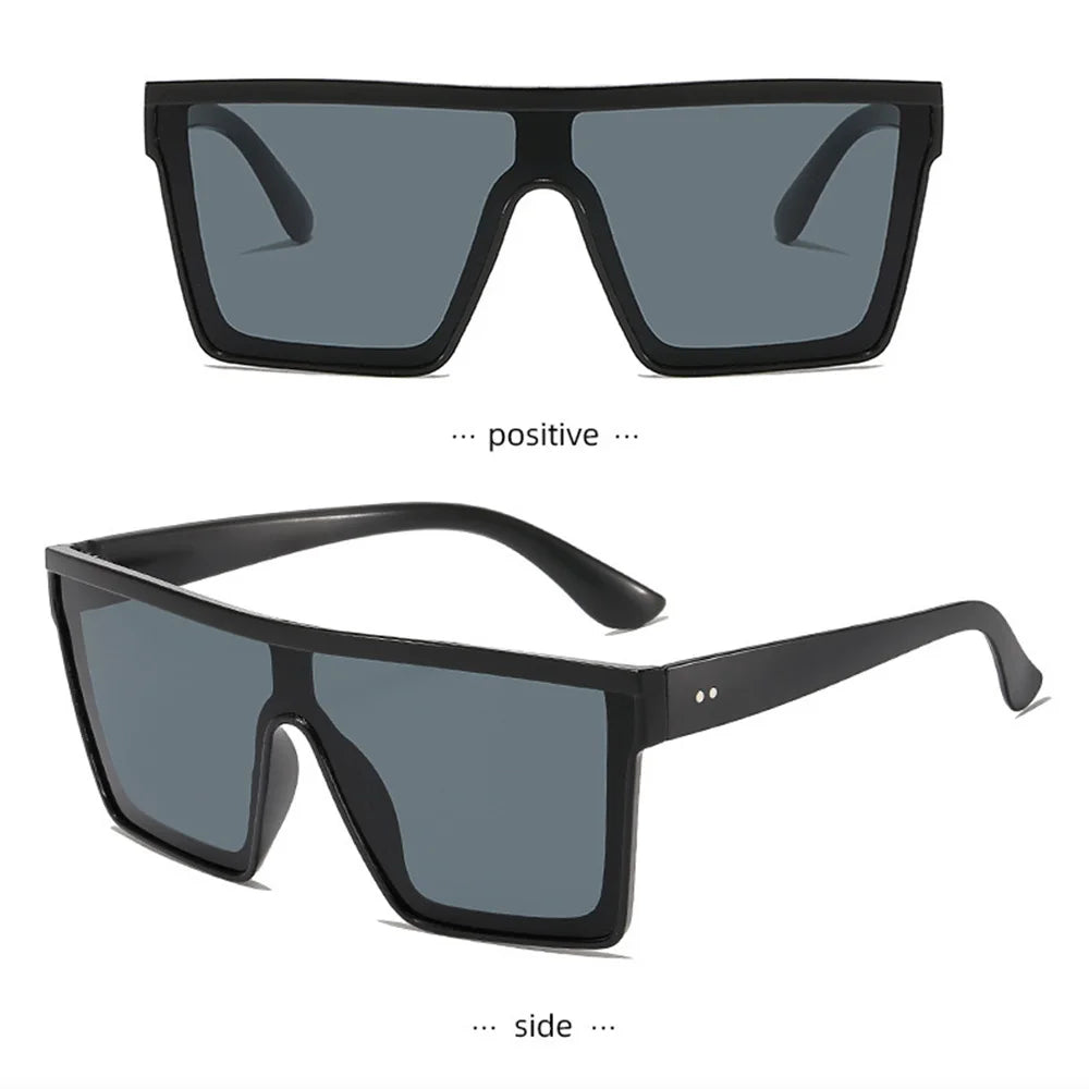 Retro Square Gradient Sunglasses