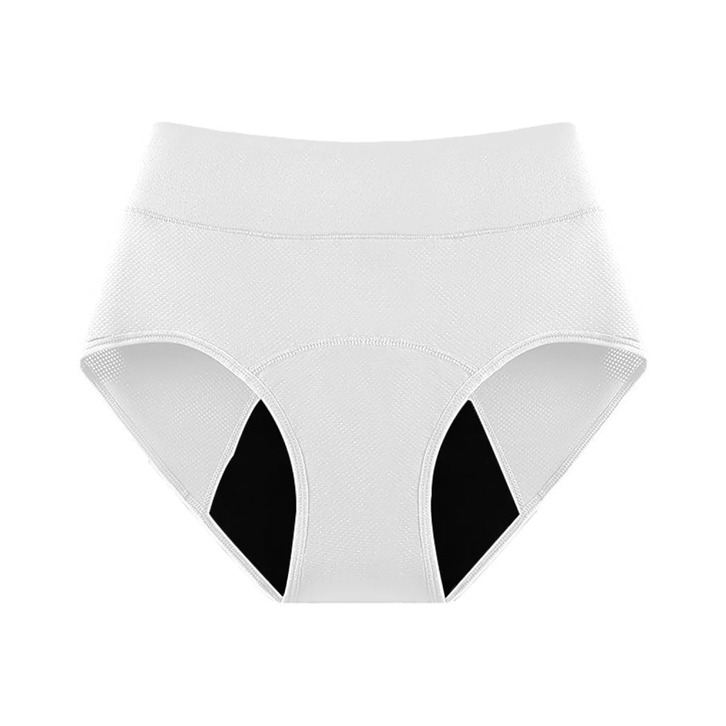 3Layers Leakproof High Waist Breathable Women Menstural Period Panties Incontinence Underwear