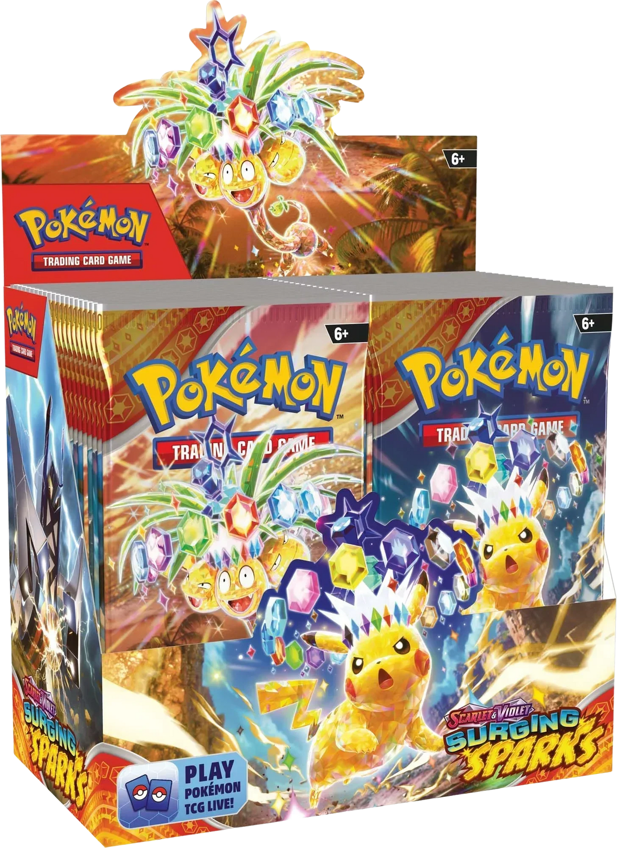Pokémon TCG: Surging Sparks Booster Box — 36 Packs